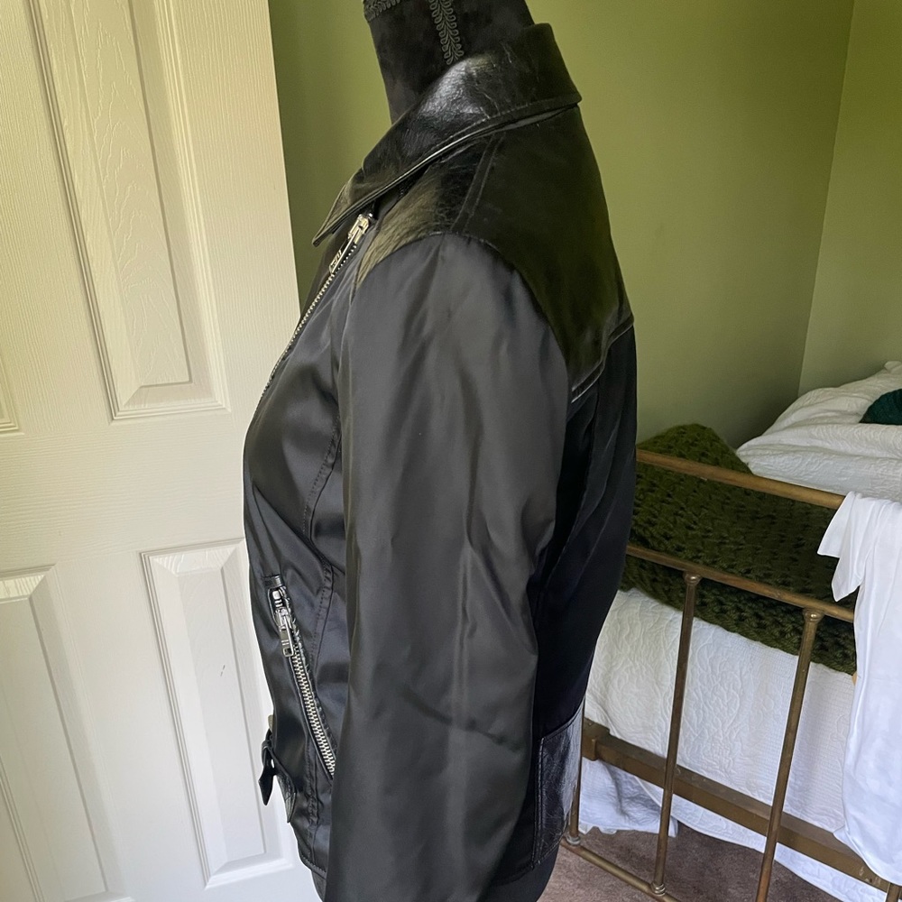 Black Prada Motorcycle Jacket - image 6